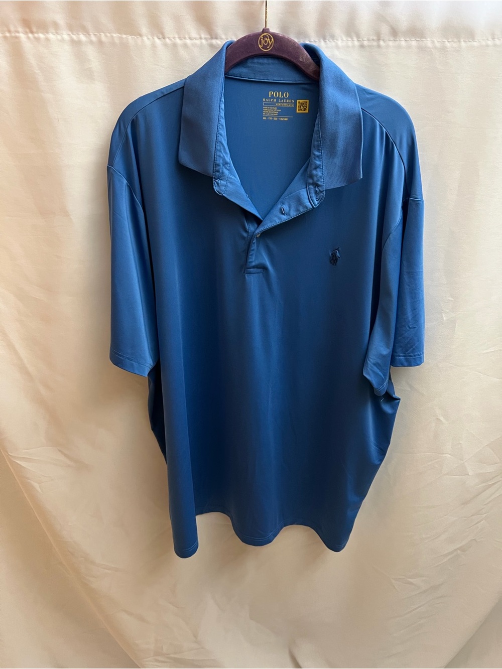 Polo Ralph Lauren Performance Men’s XXL Blue Short Sleeve Golf Polo Shirt